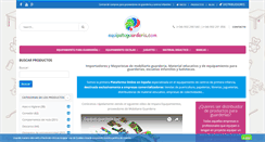 Desktop Screenshot of equipatuguarderia.com