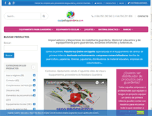 Tablet Screenshot of equipatuguarderia.com